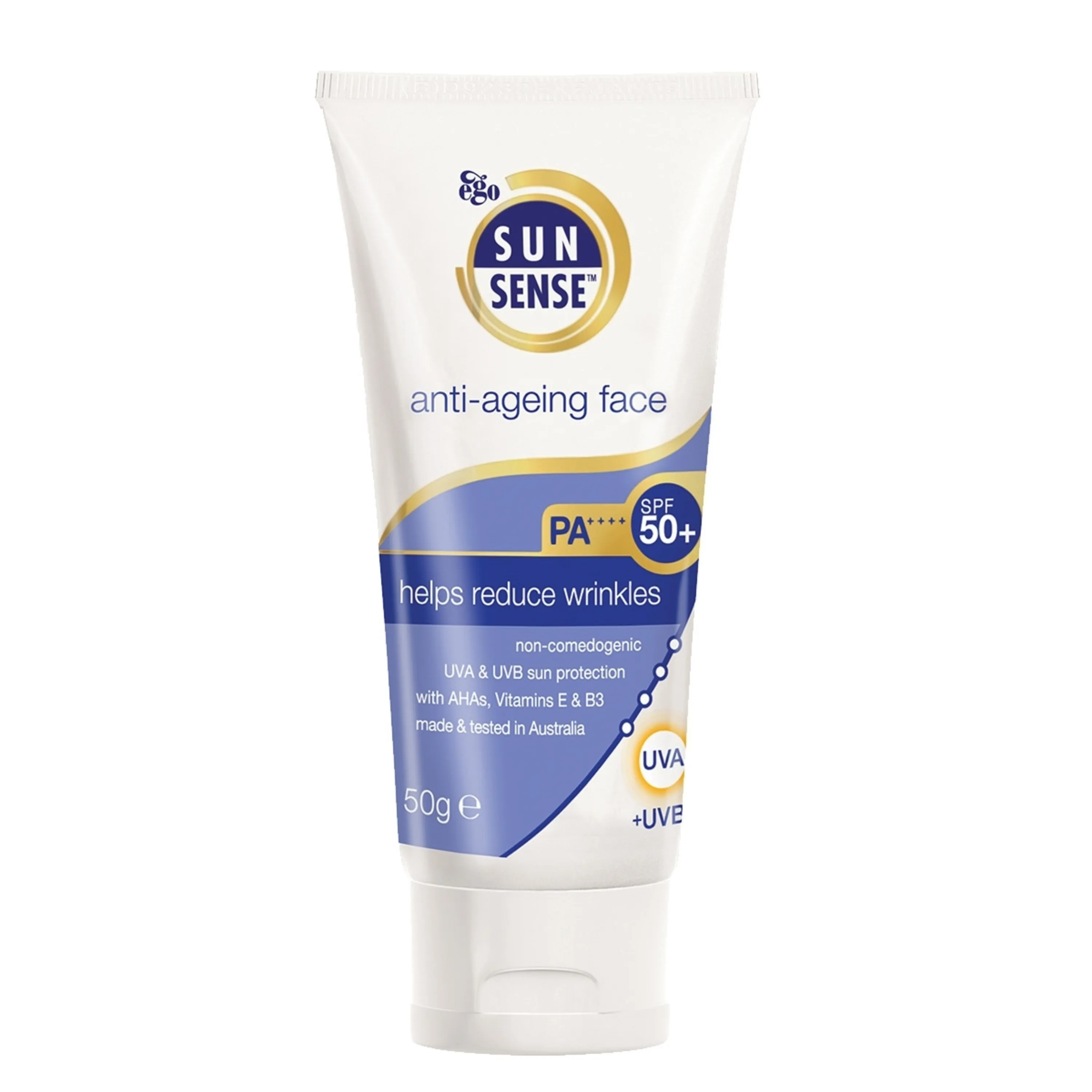 کرم ضد آفتاب سان سنس آنتی ایج فیس SPF 50 اگو 